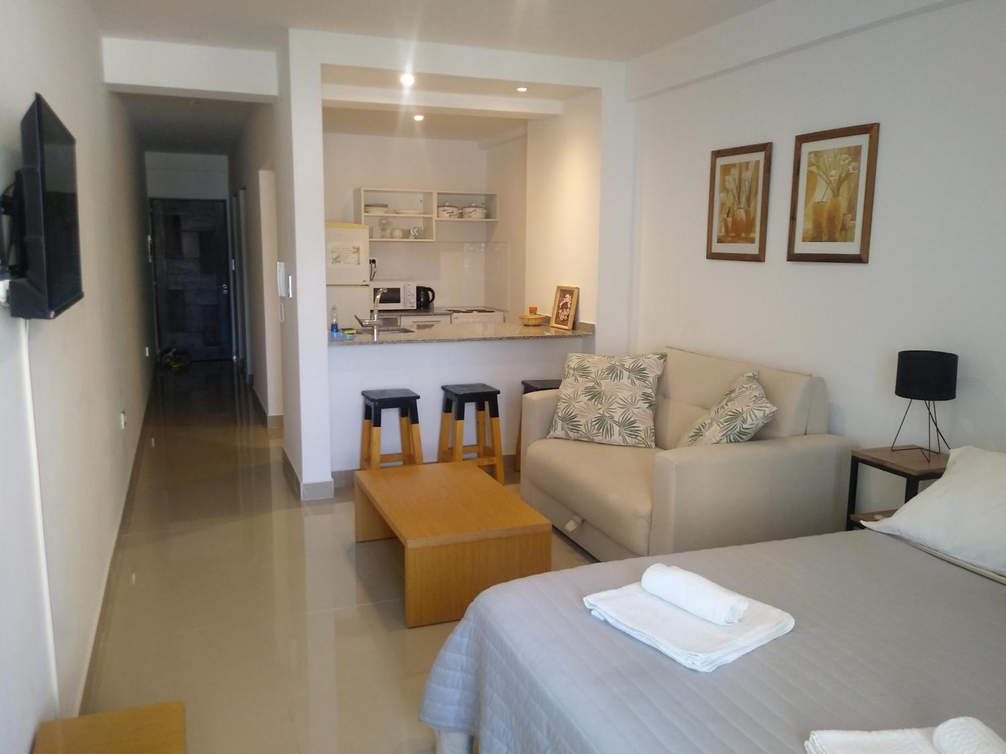 Apartamento Monoambiente Bambu, Nuevo, Amplio Y Comodo